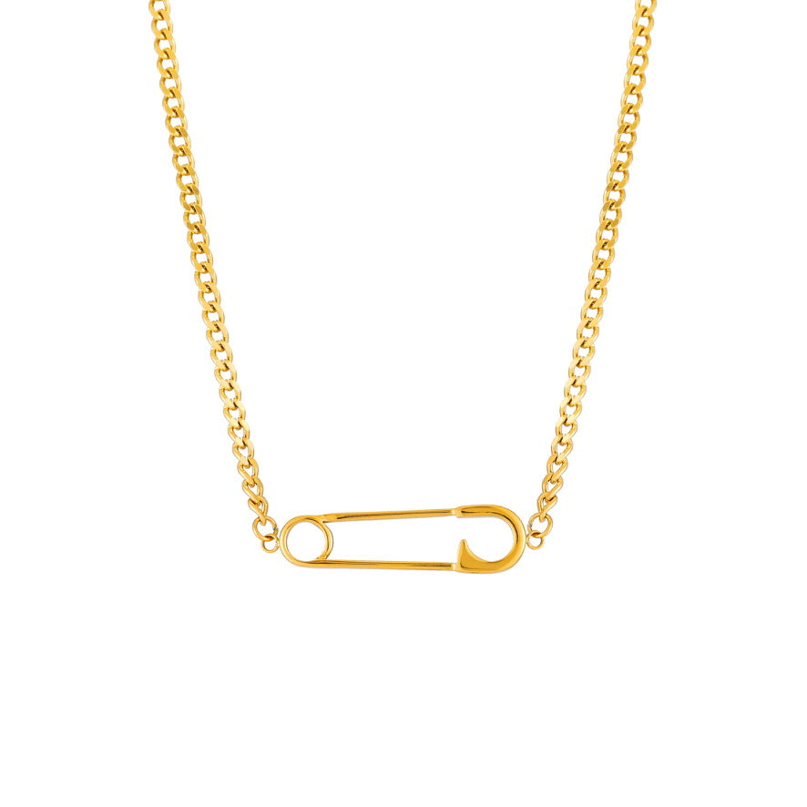 SAFETYPIN, necklace