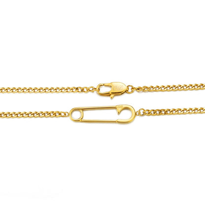 SAFETYPIN, necklace