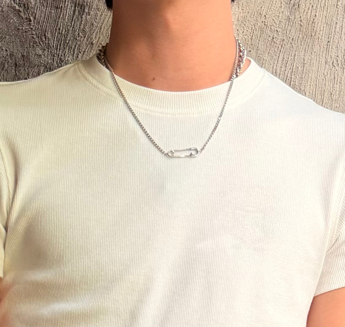 SAFETYPIN, necklace